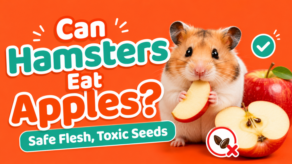Can Hamsters Eat Apples? Safe Flesh, Toxic Seeds
