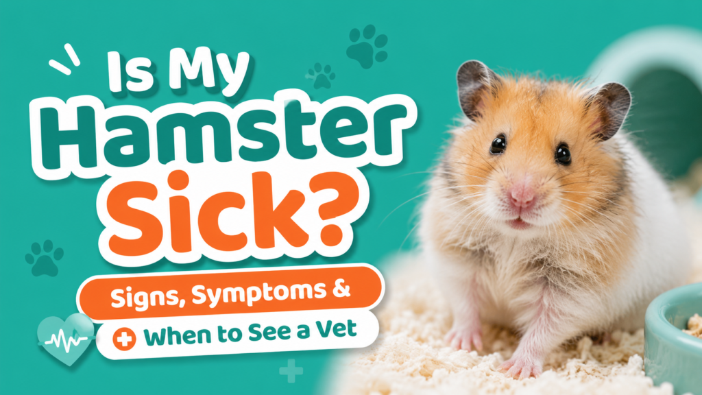 Is My Hamster Sick? Signs, Symptoms & When to See a Vet
