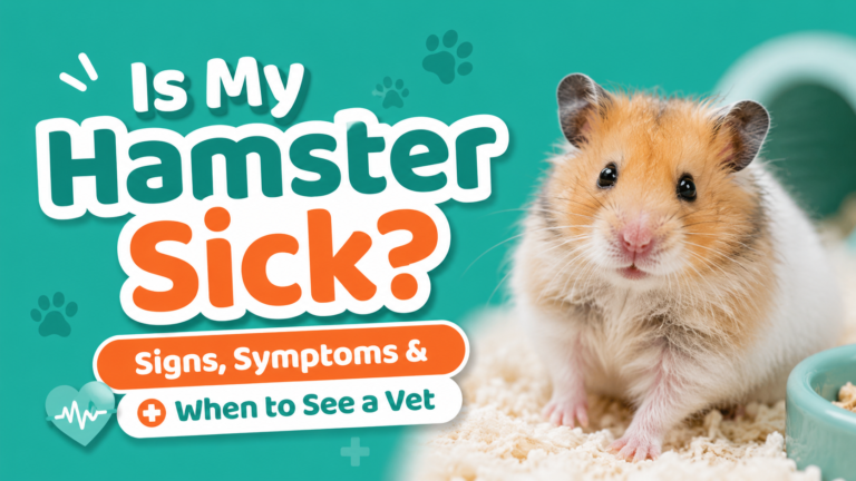 Is My Hamster Sick? Signs, Symptoms & When to See a Vet