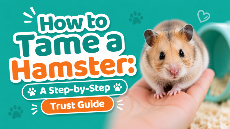 How to Tame a Hamster: A Step-by-Step Trust Guide