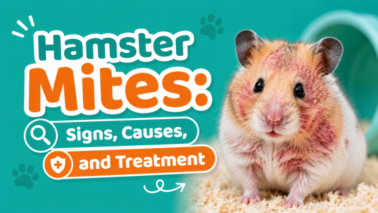Hamster Mites: Signs, Causes, and Treatment