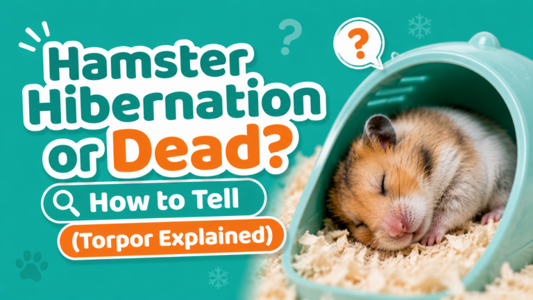Hamster Hibernation or Dead? How to Tell (Torpor Explained)