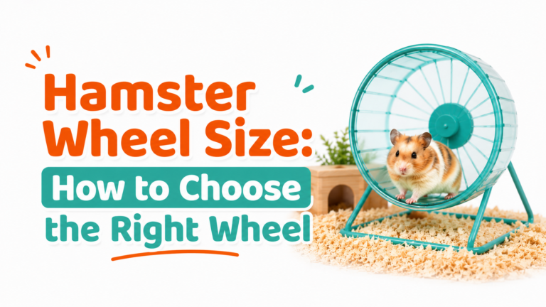 Hamster Wheel Size: How to Choose the Right Wheel