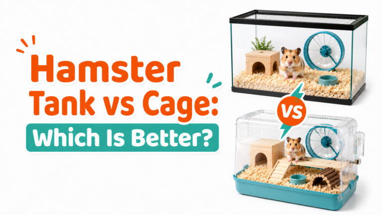 Hamster Tank vs Cage: Which Is Better?