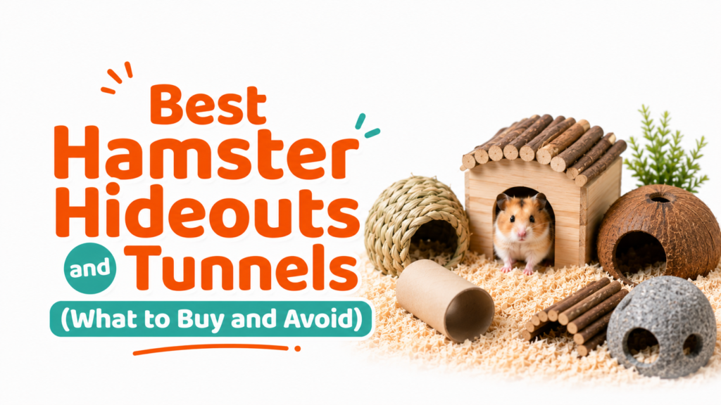 Best Hamster Hideouts and Tunnels (What to Buy and Avoid)