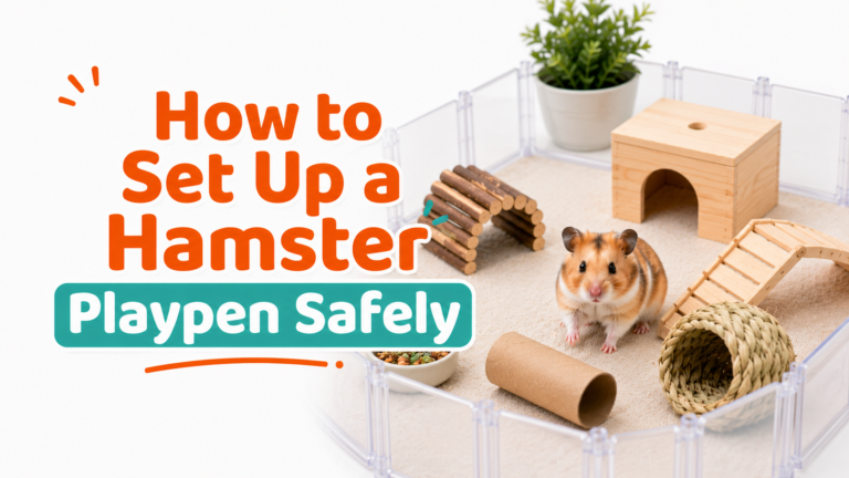 How to Set Up a Hamster Playpen Safely
