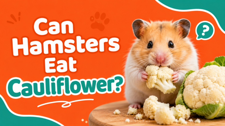 Can Hamsters Eat Cauliflower?