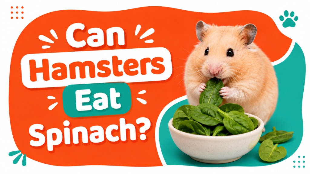 Can Hamsters Eat Spinach?