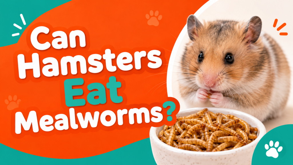 Can Hamsters Eat Mealworms?