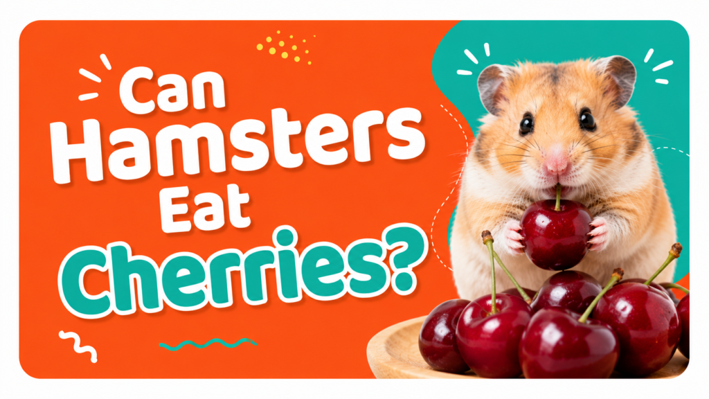 Can Hamsters Eat Cherries?