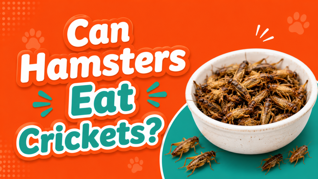 Can Hamsters Eat Crickets?
