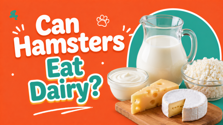 Can Hamsters Eat Dairy?