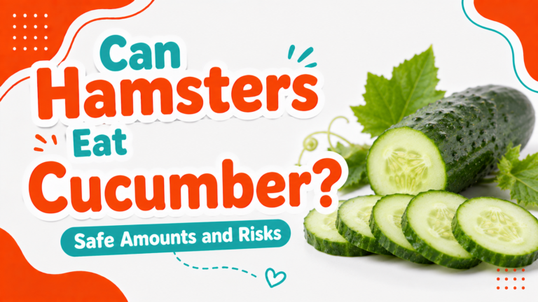 Can Hamsters Eat Cucumber? Safe Amounts and Risks